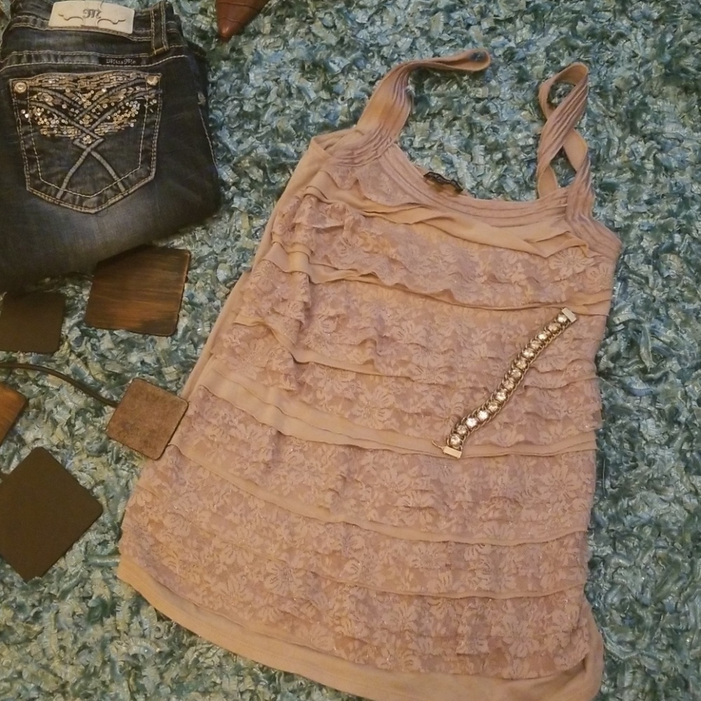 Express Layered Sleeveless Top